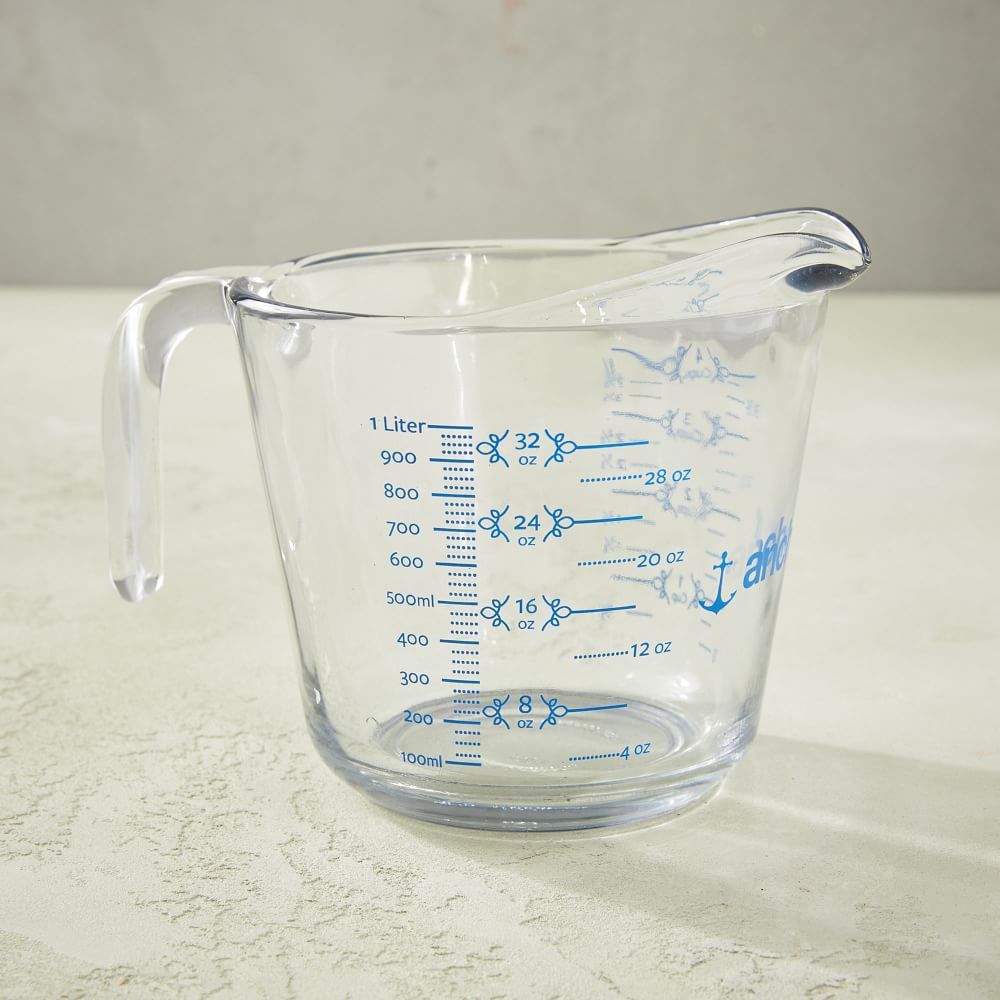Anchor Hocking 32 ounce Glass Measuring Cup West Elm