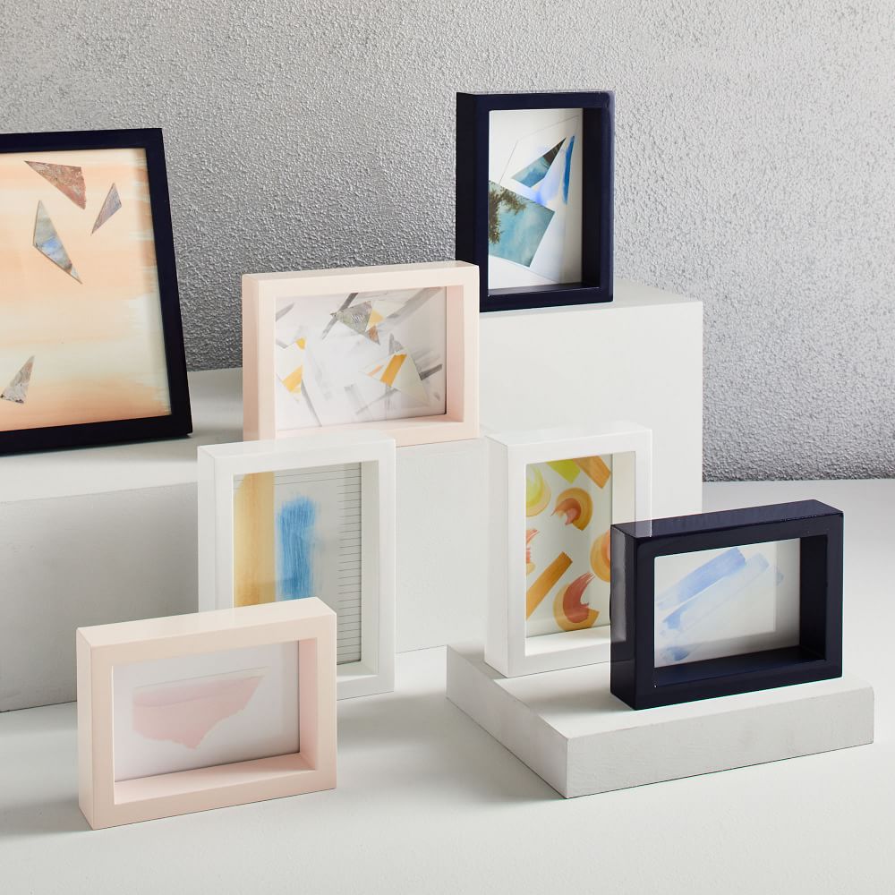Assorted Modern Lacquer Frames West Elm