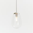 west elm ripple glass pendant