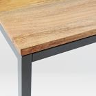 west elm box frame counter table