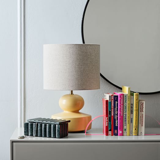 west elm modern totem table lamp