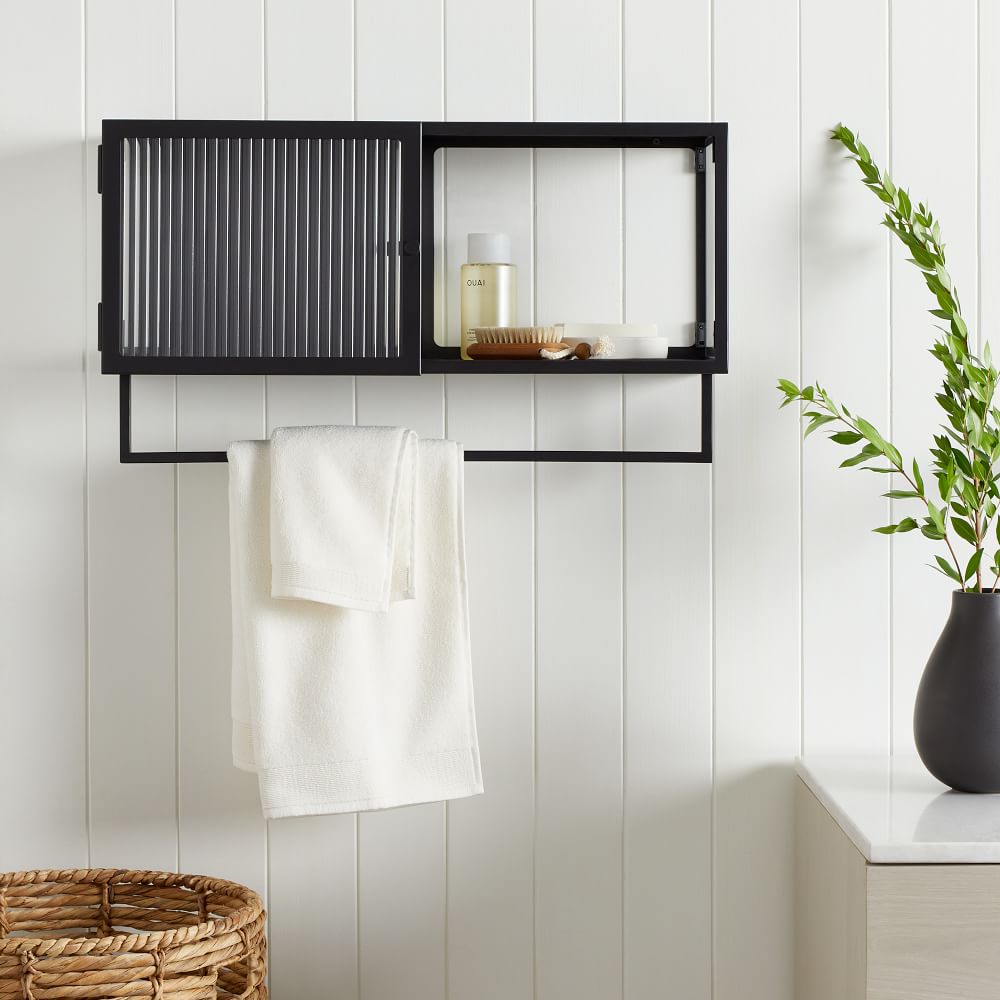 Daphne Mounted Bath Storage Cabinet - Open Cabinet | West Elm