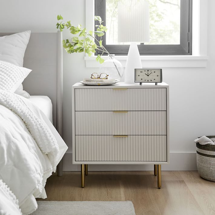 west elm bed side table