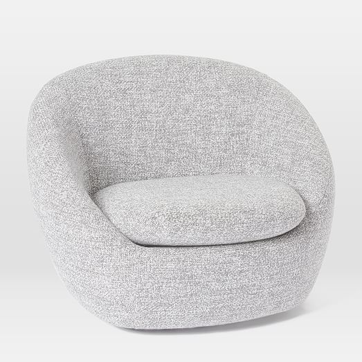 swivel gray chair