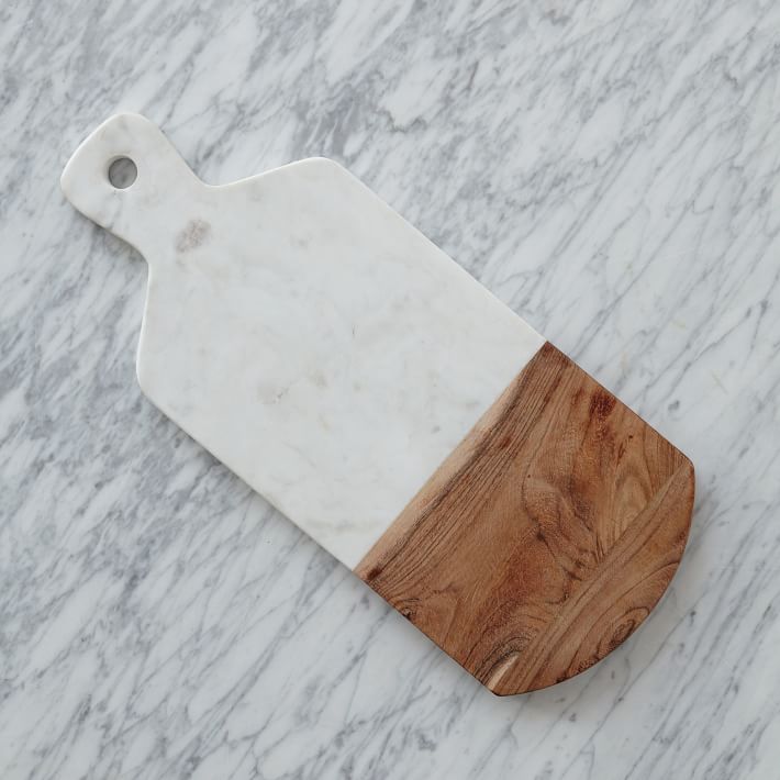 Marble & Wood Serving Board