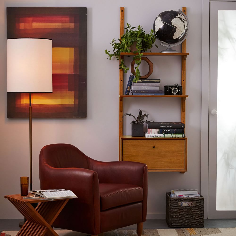 MidCentury Wall Shelving & Set West Elm