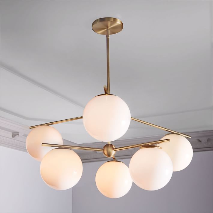 west elm balloon chandelier