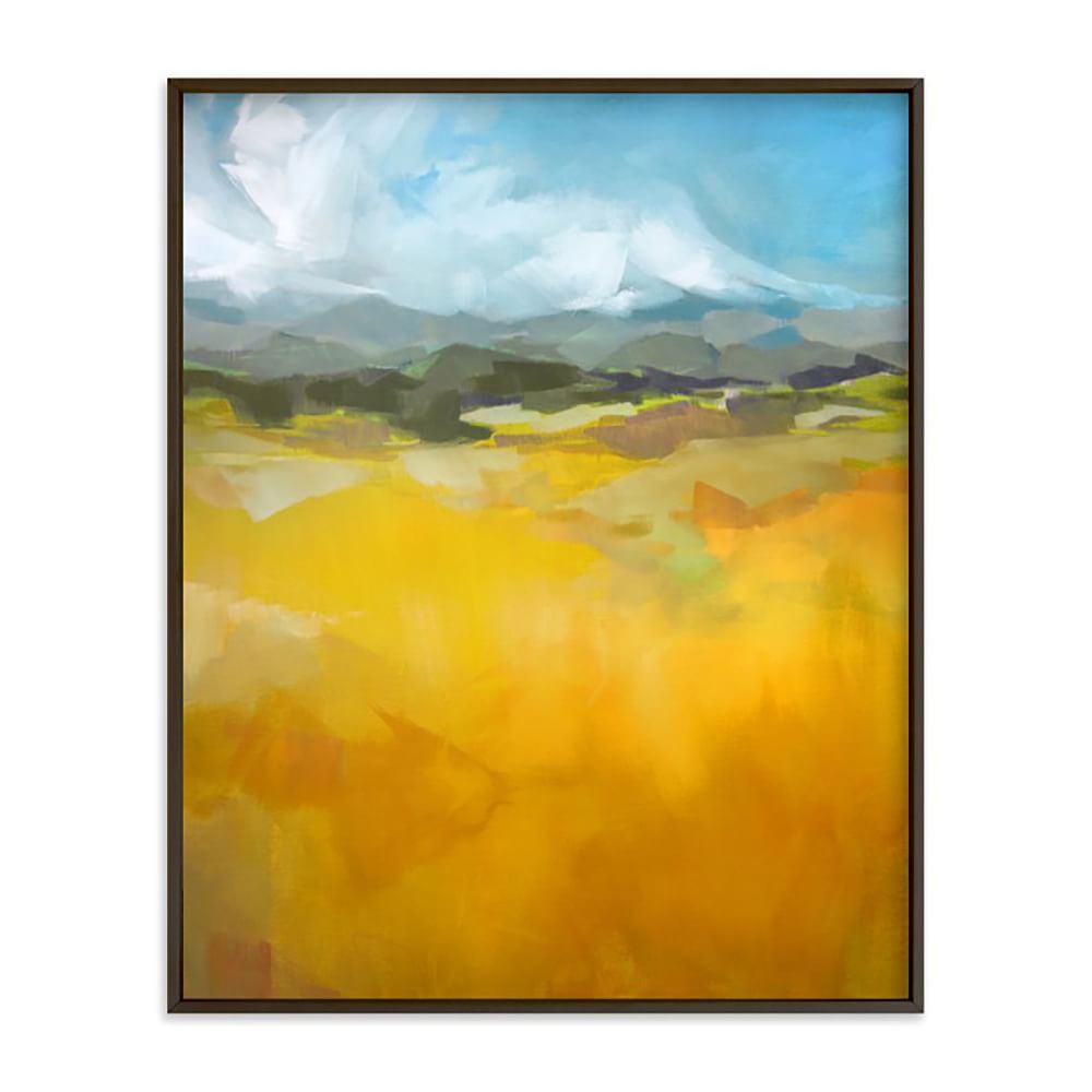 Head for the Hills Framed Wall Art by Minted for West Elm West Elm