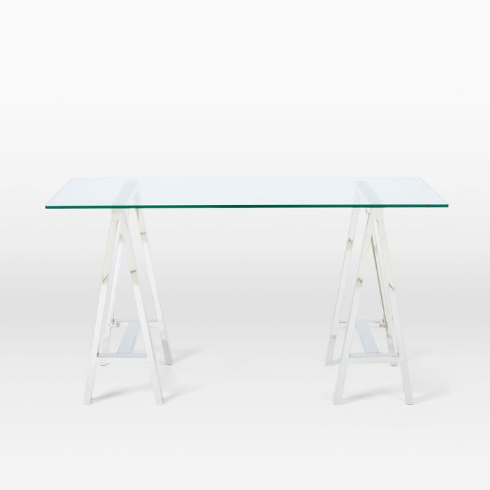 west elm cross base desk