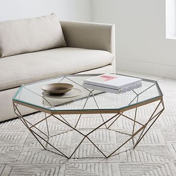 geometric coffee table set