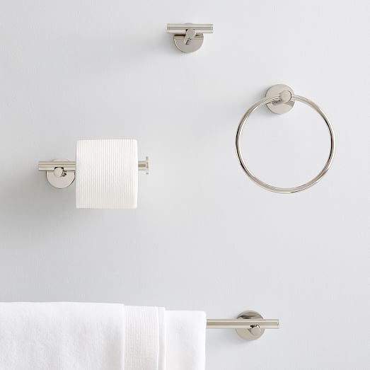 Modern Overhang Bathroom Rail Shelf West Elm