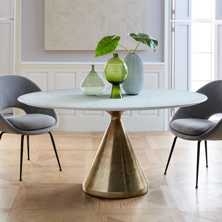 west elm marble table dining