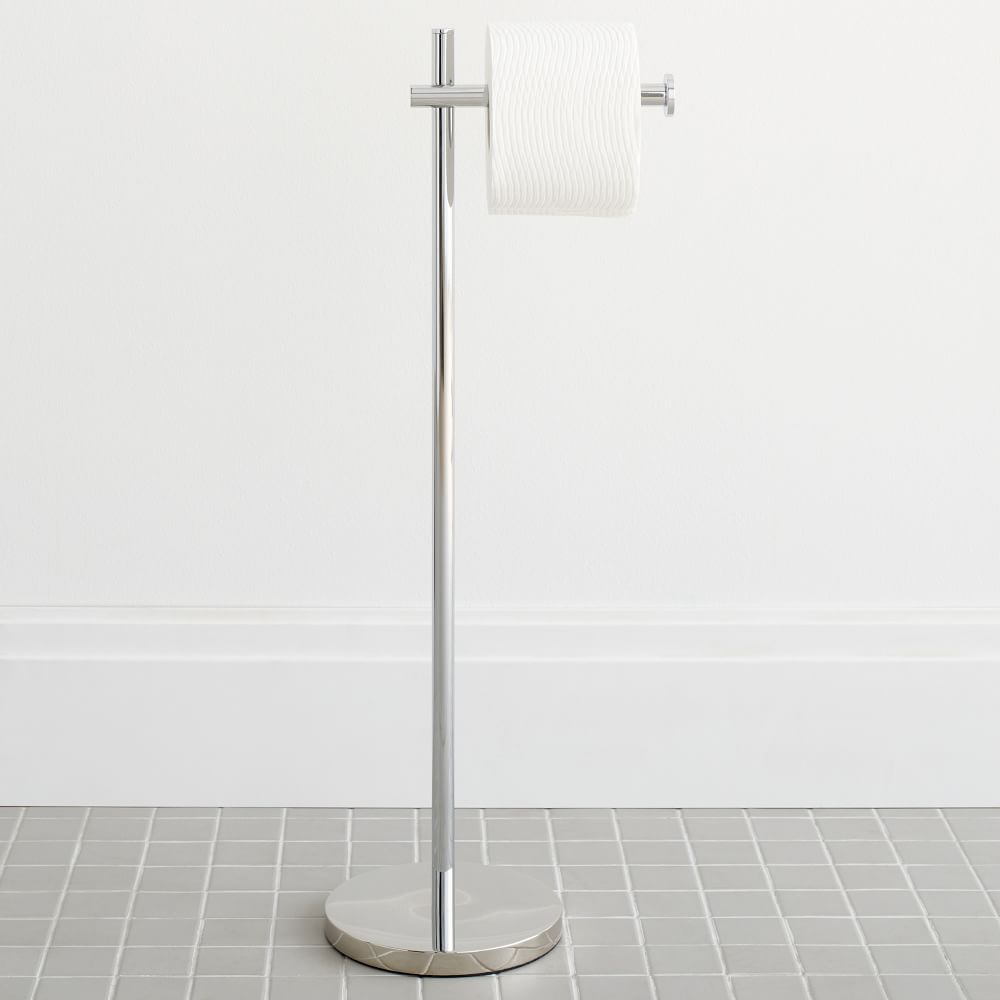 Modern Overhang Bathroom Freestanding Toilet Paper Holder West Elm