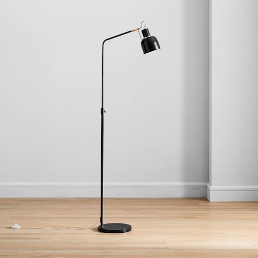 west elm black floor lamp