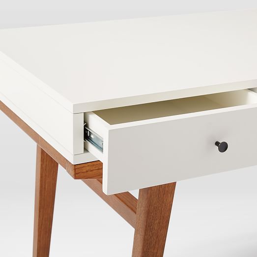 west elm white desk drawers