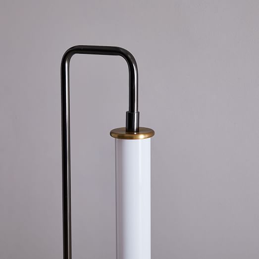 metal led floor lamp