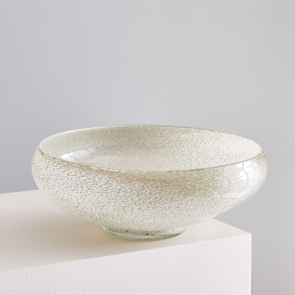 Jade Colored Glass Decorative Bowl West Elm