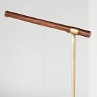 west elm linear wood led table lamp