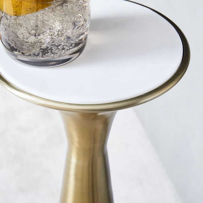 silhouette drink table west elm