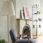 west elm tapered shade floor lamp