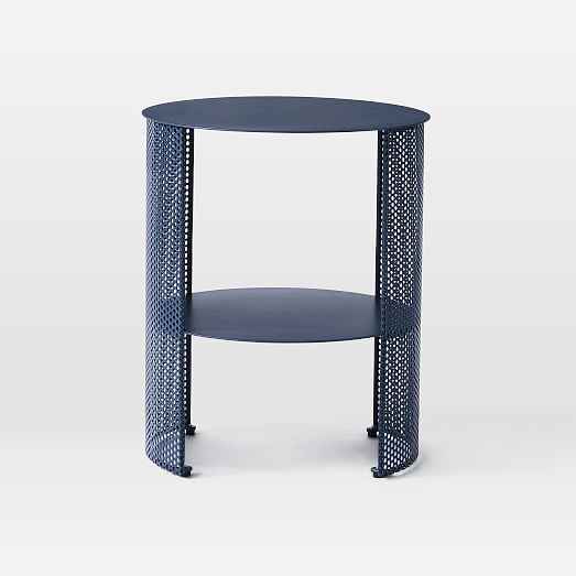 west elm metal side table