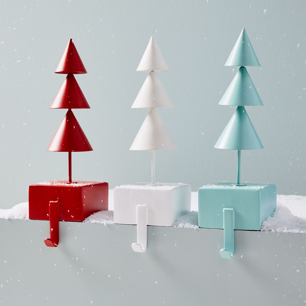 Modern Tree Stocking Holders West Elm