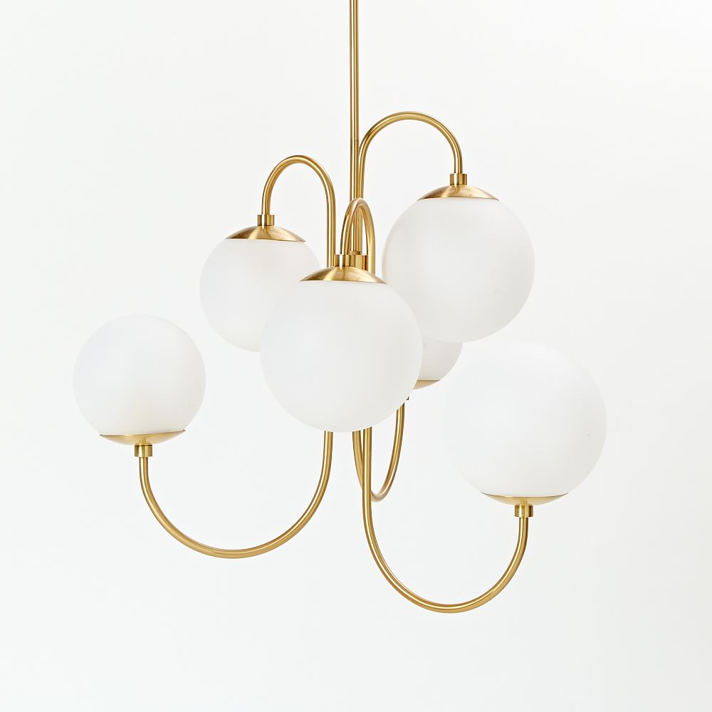 west elm pelle chandelier