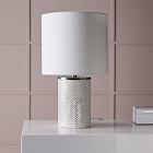 deco glass table lamp