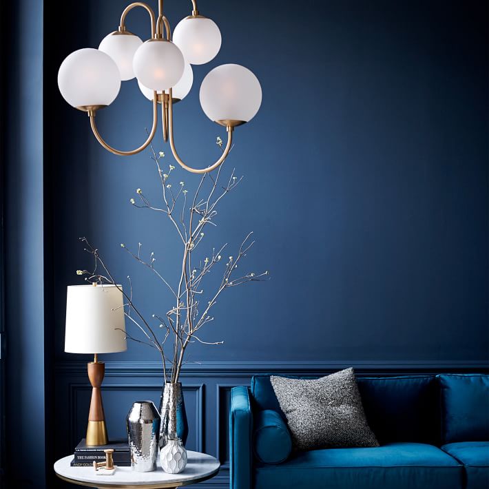 pelle asymmetrical chandelier