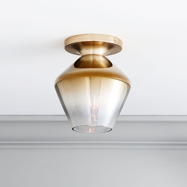 west elm flush ceiling light