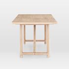 west elm modern oak dining table