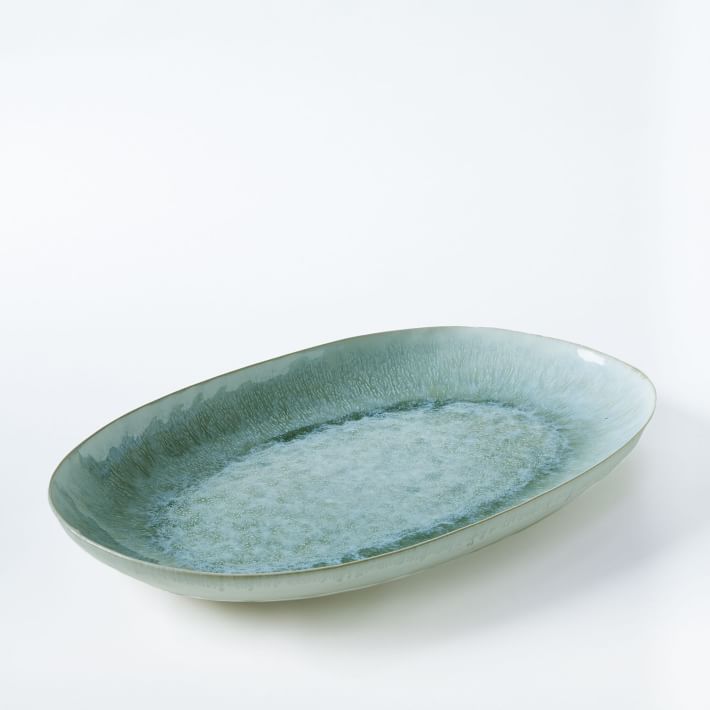 Reactive Glaze Serving Platters