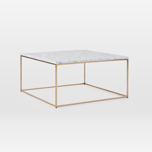 west elm white coffee table