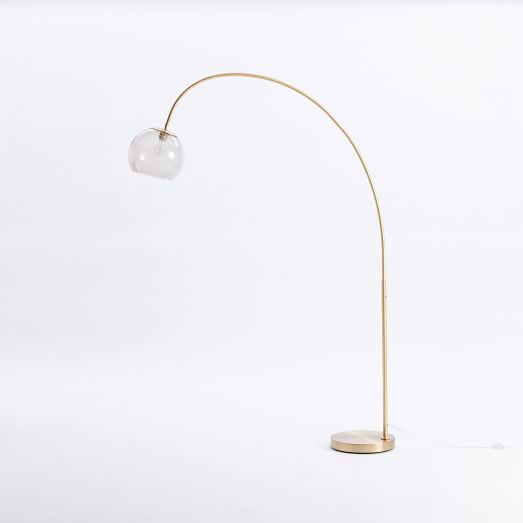 overarching lamp west elm