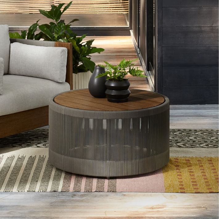 porto round coffee table