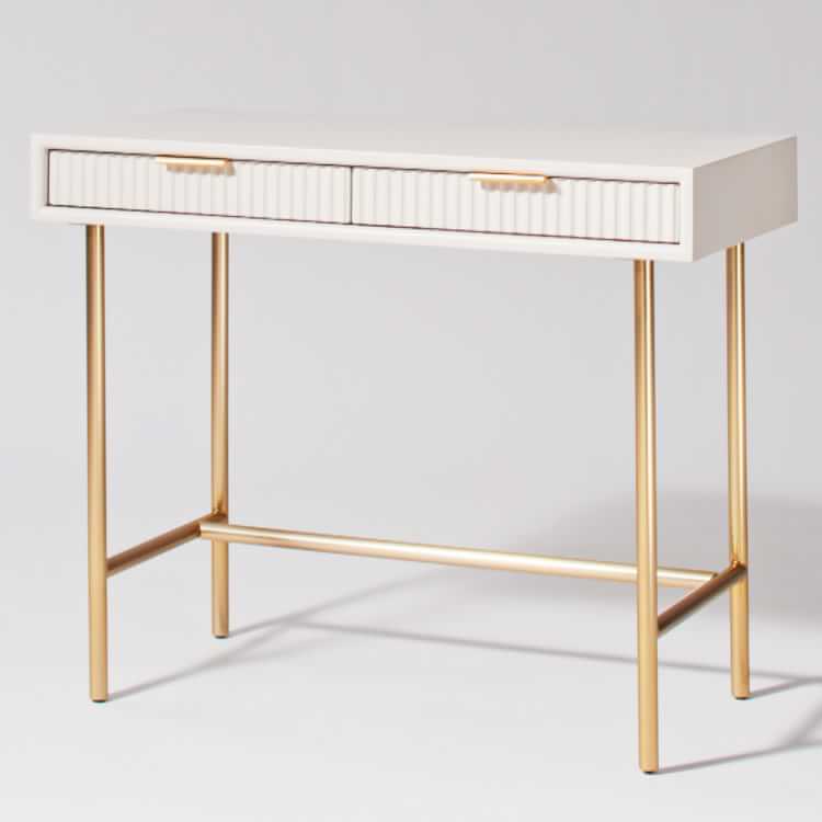 mini gold desk