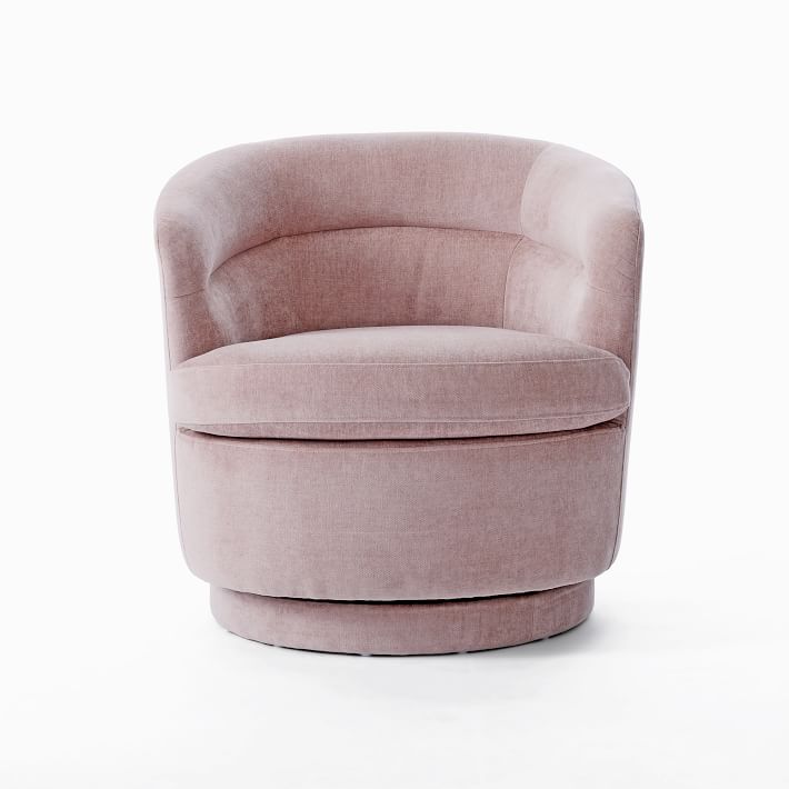 viv swivel chair west elm