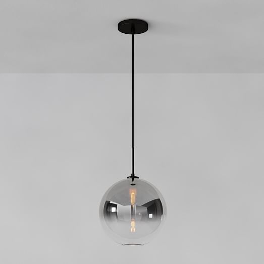 metallic ombre pendant light