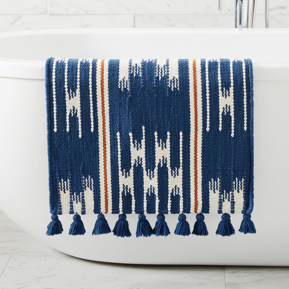 Ikat Bath Mat West Elm