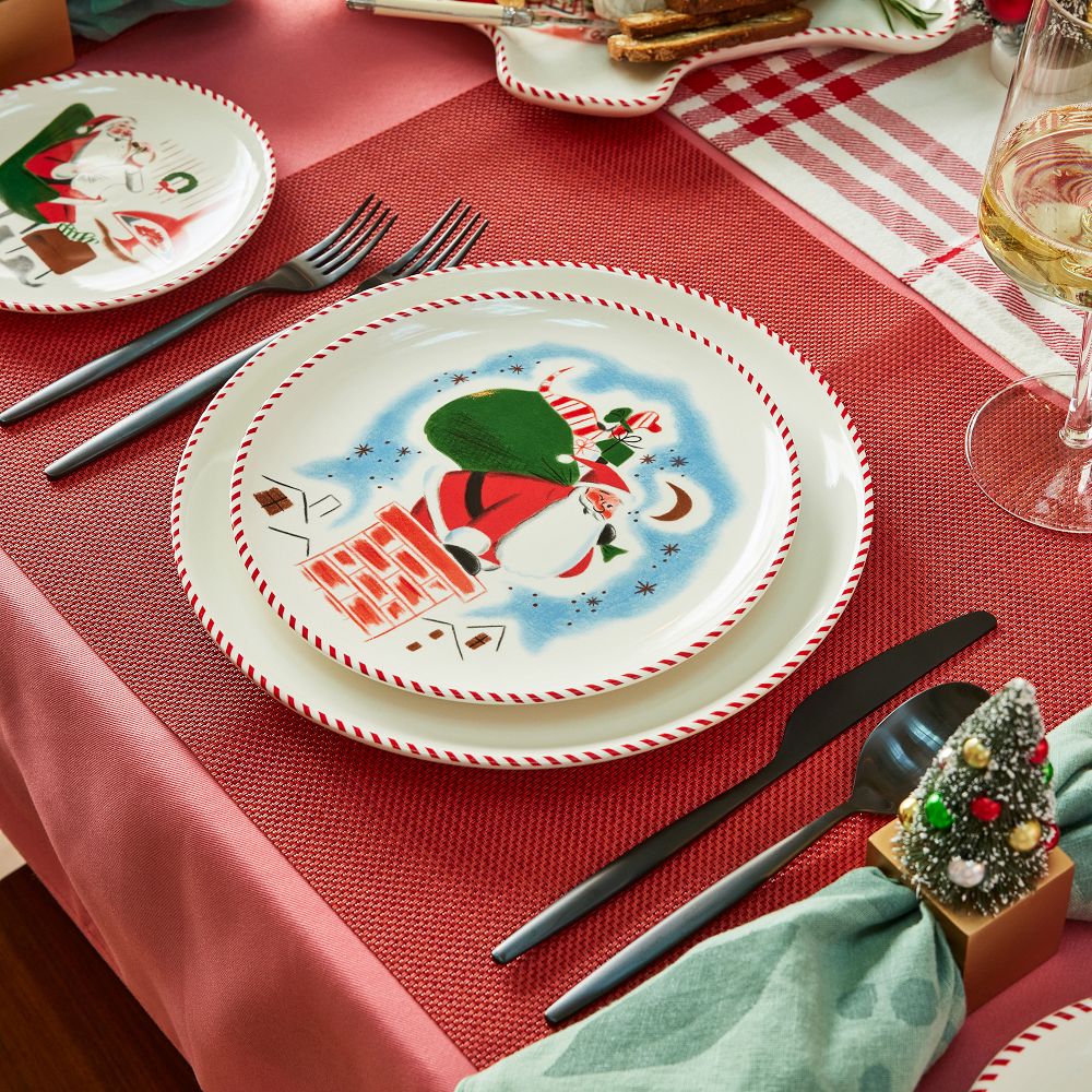 St. Jude Candy Cane Dinner Plate Sets West Elm