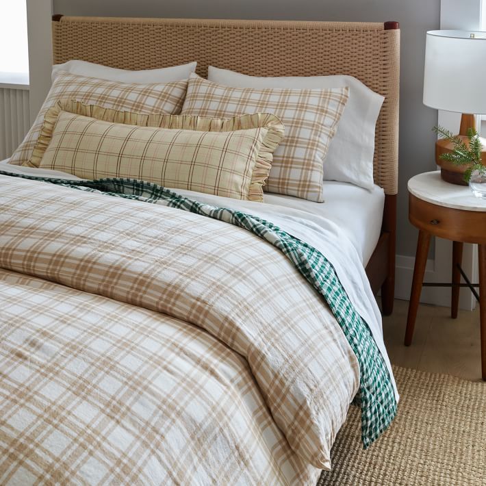Tartan Duvet Cover \u0026 Shams 