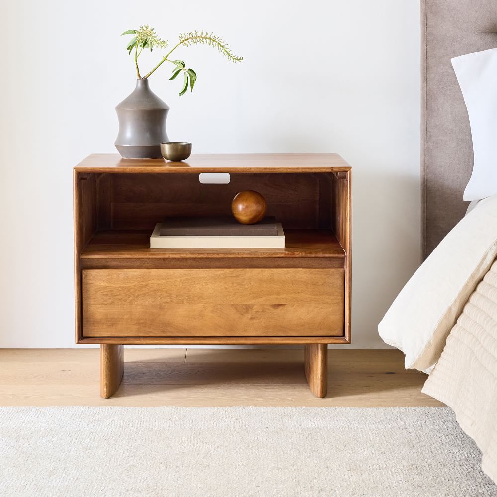 Anton Solid Wood Nightstand (27") West Elm