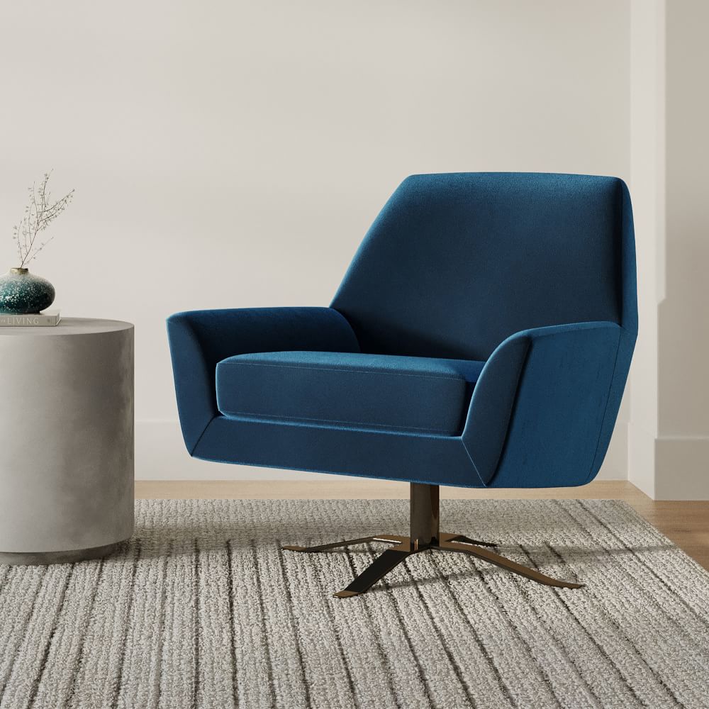 west elm lucas swivel