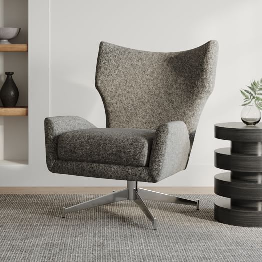 west elm swivel recliner