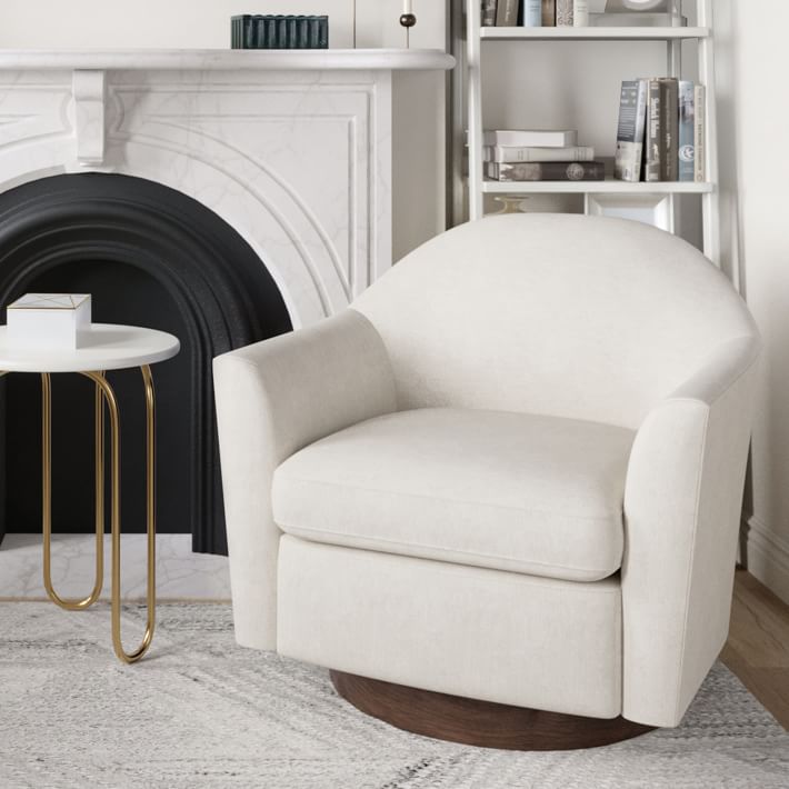 west elm chair swivel