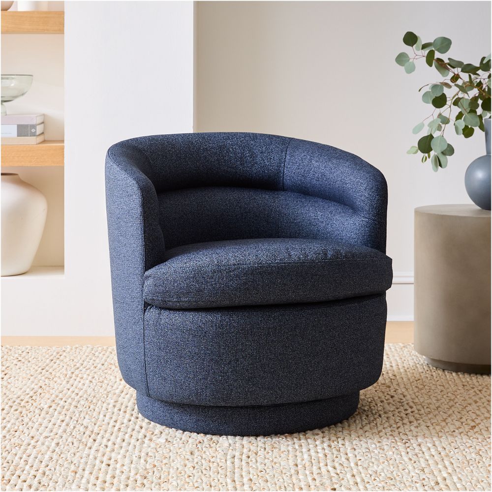 Viv Swivel Chair | West Elm