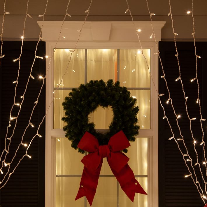 LED Soft Twinkle Curtain Lights | West Elm