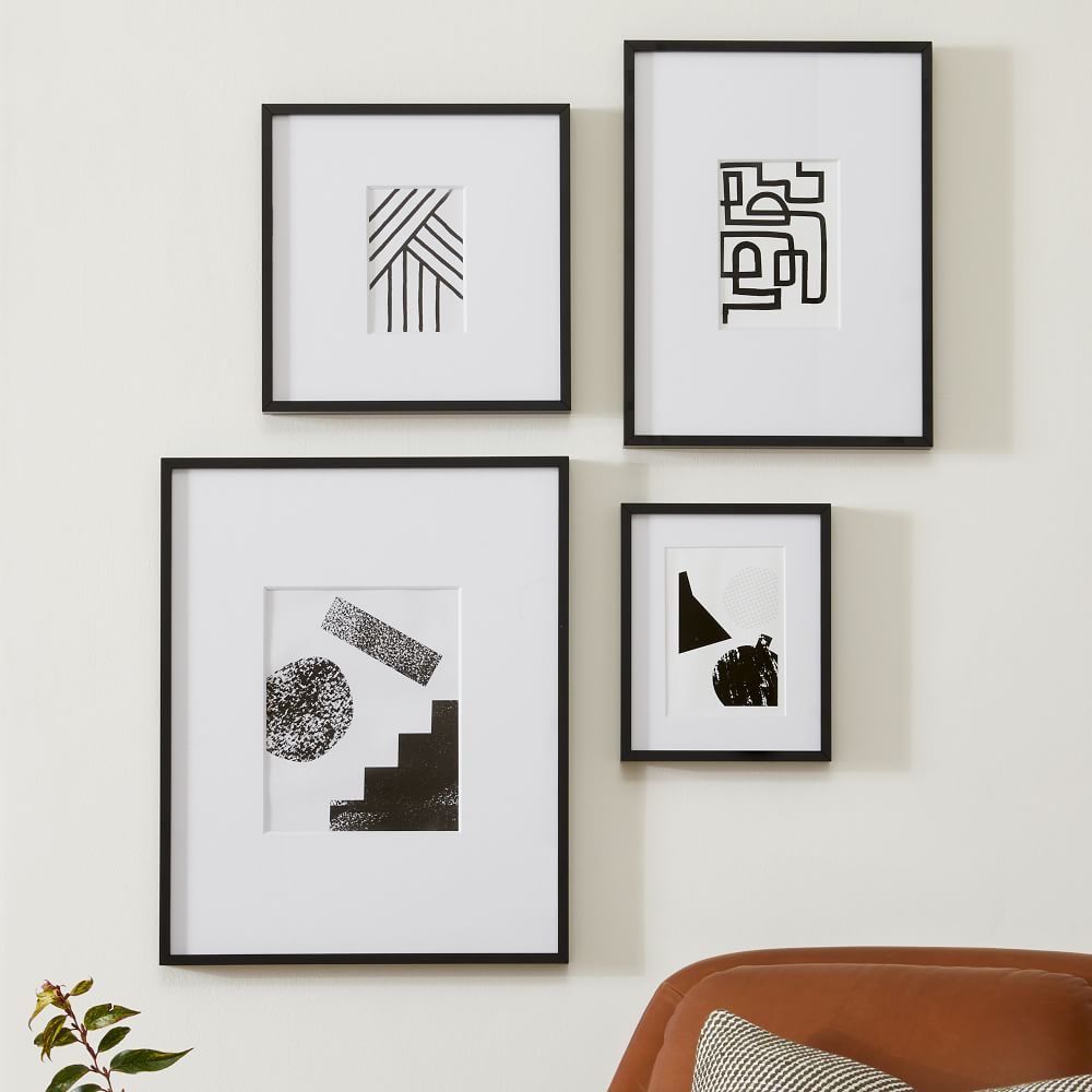 MultiMat Gallery Frames Black West Elm