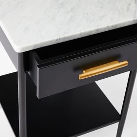 marble top night stand