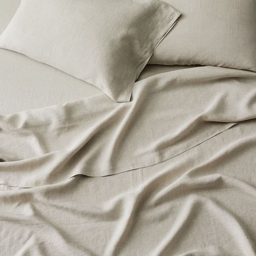 Twin Linen Duvet Cover West Elm